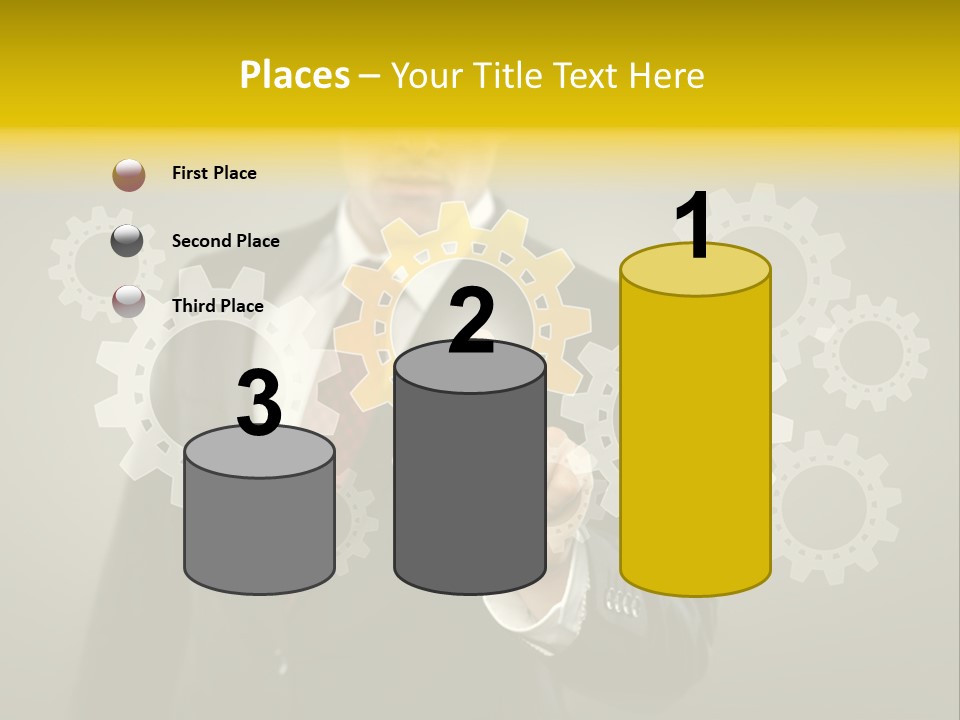 Industrial Mechanics Display PowerPoint Template