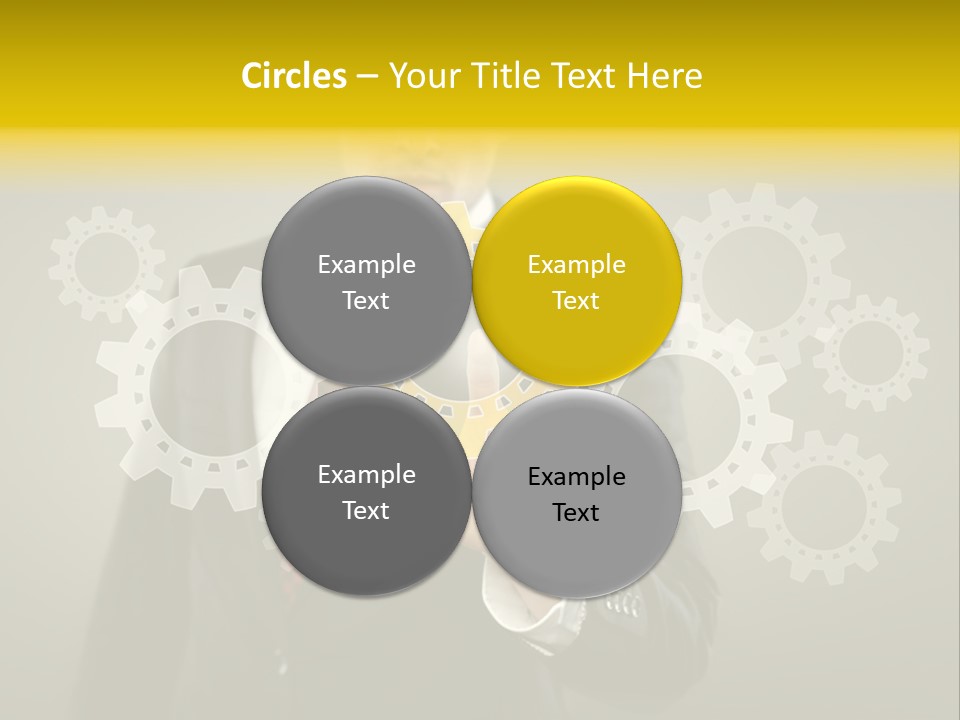 Industrial Mechanics Display PowerPoint Template