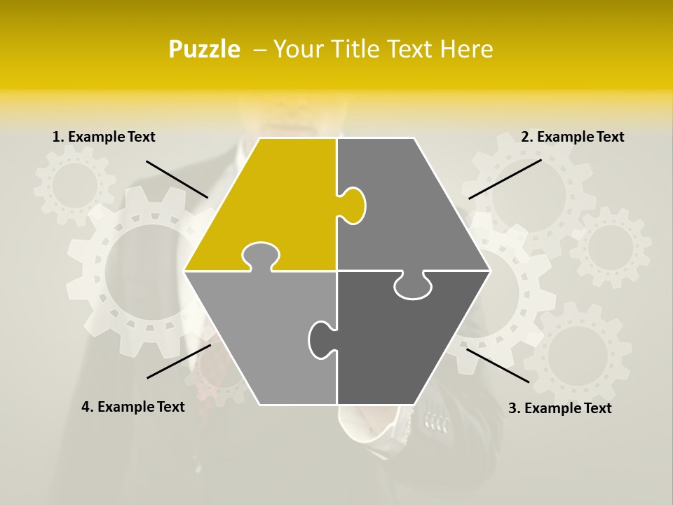 Industrial Mechanics Display PowerPoint Template