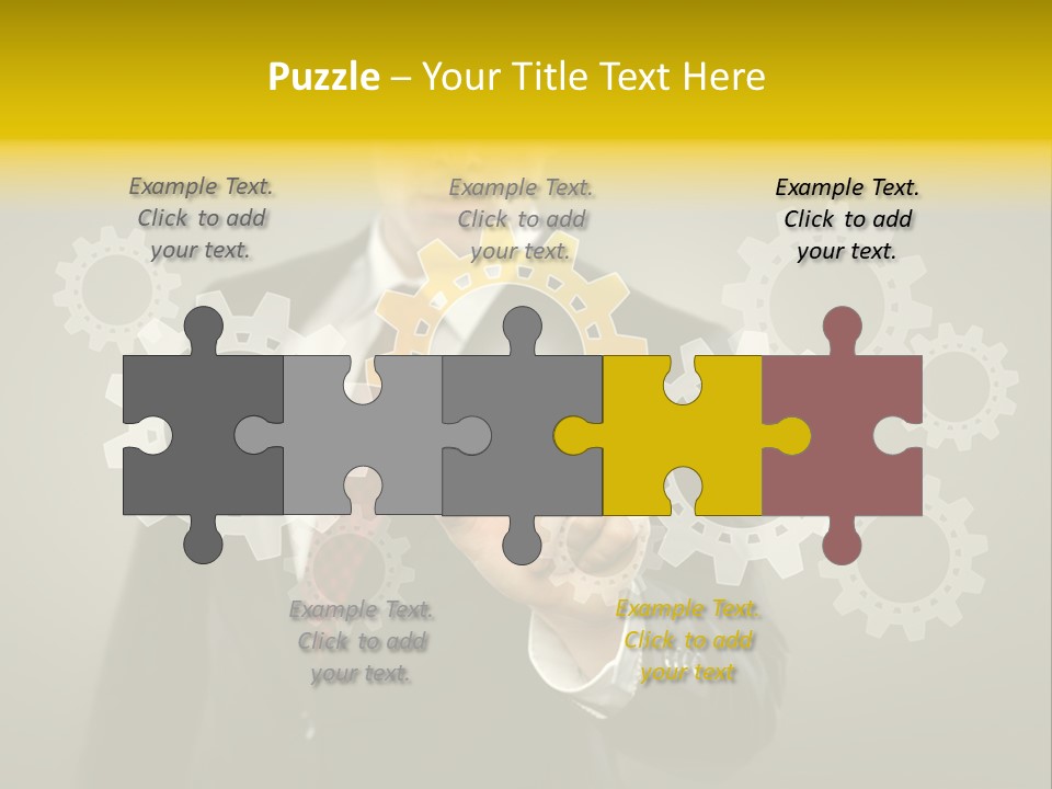 Industrial Mechanics Display PowerPoint Template