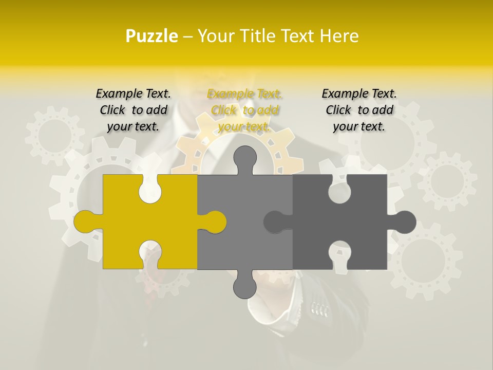 Industrial Mechanics Display PowerPoint Template