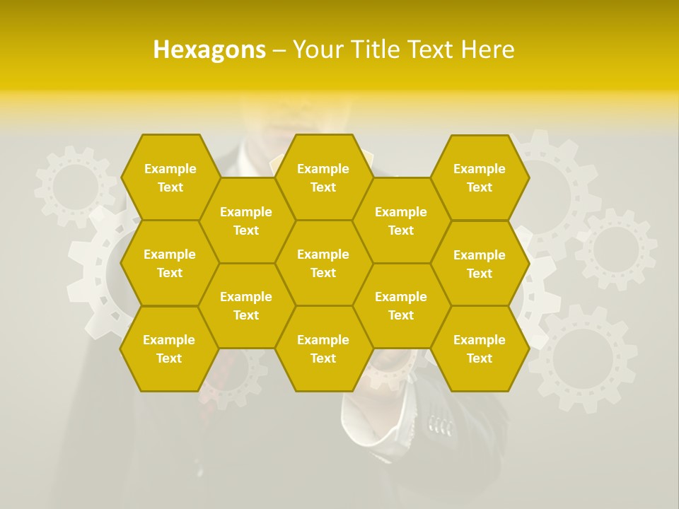 Industrial Mechanics Display PowerPoint Template