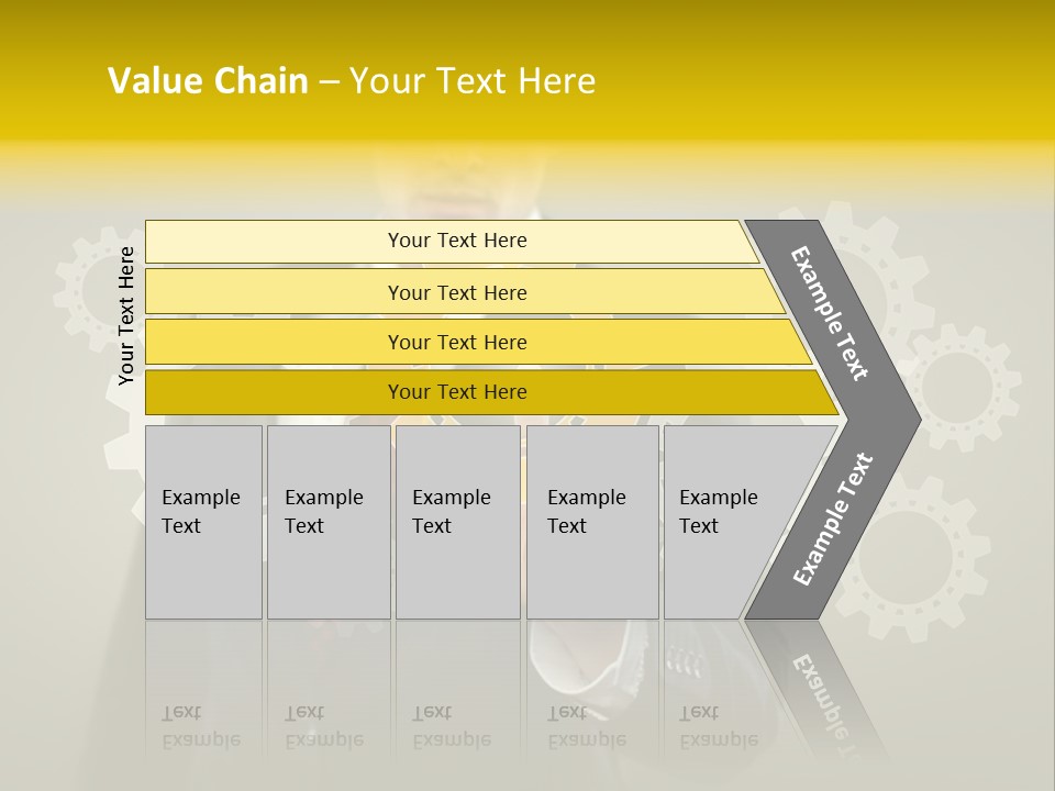 Industrial Mechanics Display PowerPoint Template