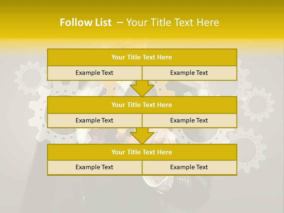 Industrial Mechanics Display PowerPoint Template