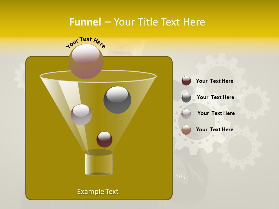 Industrial Mechanics Display PowerPoint Template