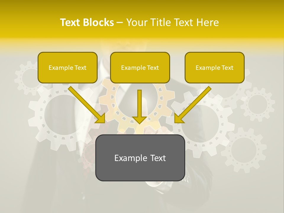 Industrial Mechanics Display PowerPoint Template