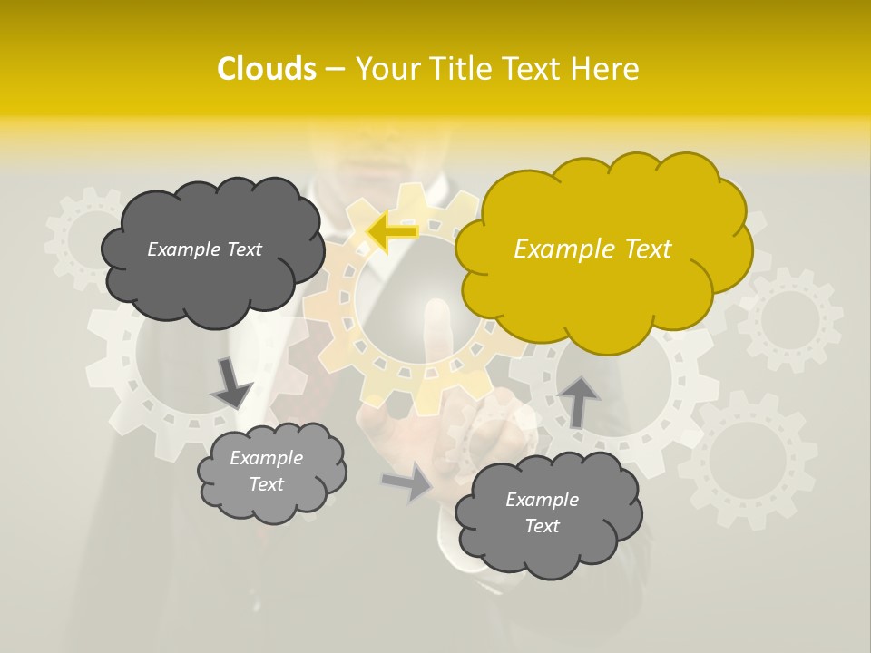 Industrial Mechanics Display PowerPoint Template