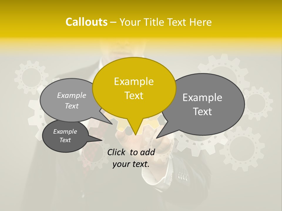 Industrial Mechanics Display PowerPoint Template