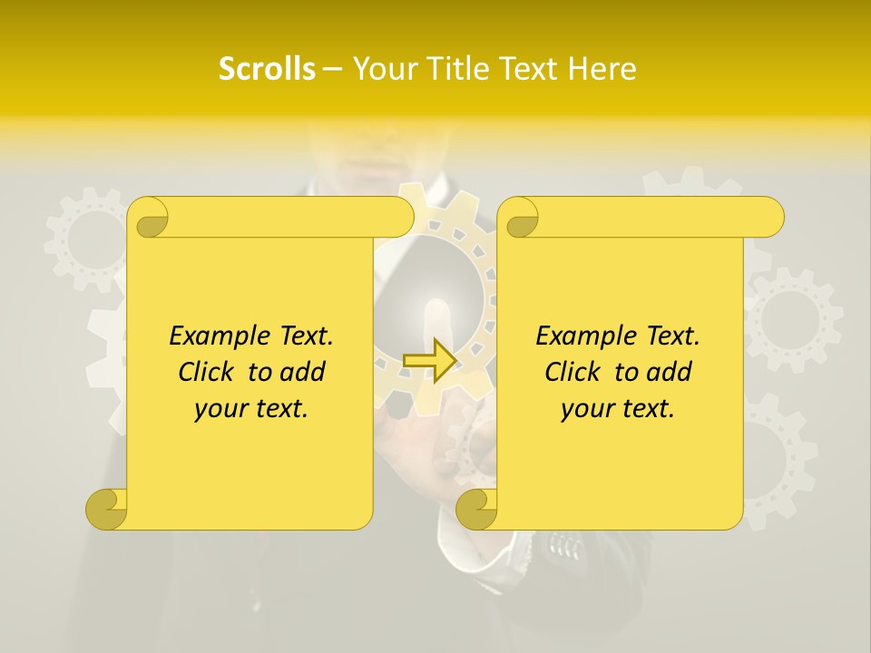 Industrial Mechanics Display PowerPoint Template