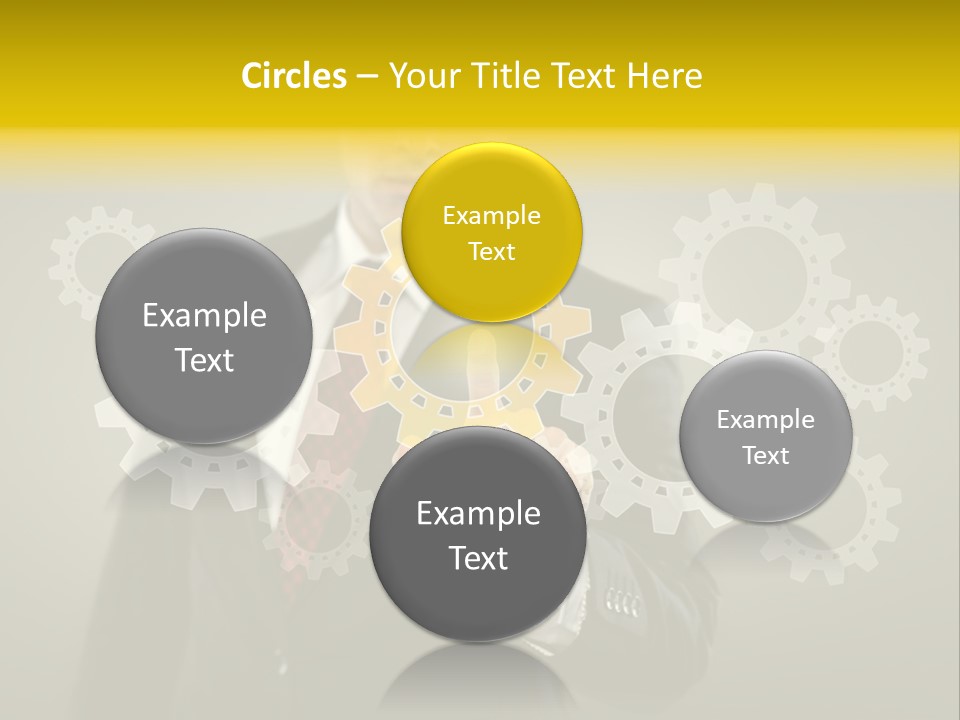 Industrial Mechanics Display PowerPoint Template