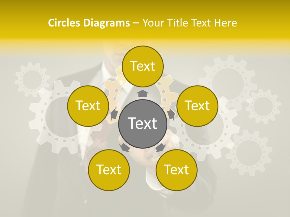Industrial Mechanics Display PowerPoint Template