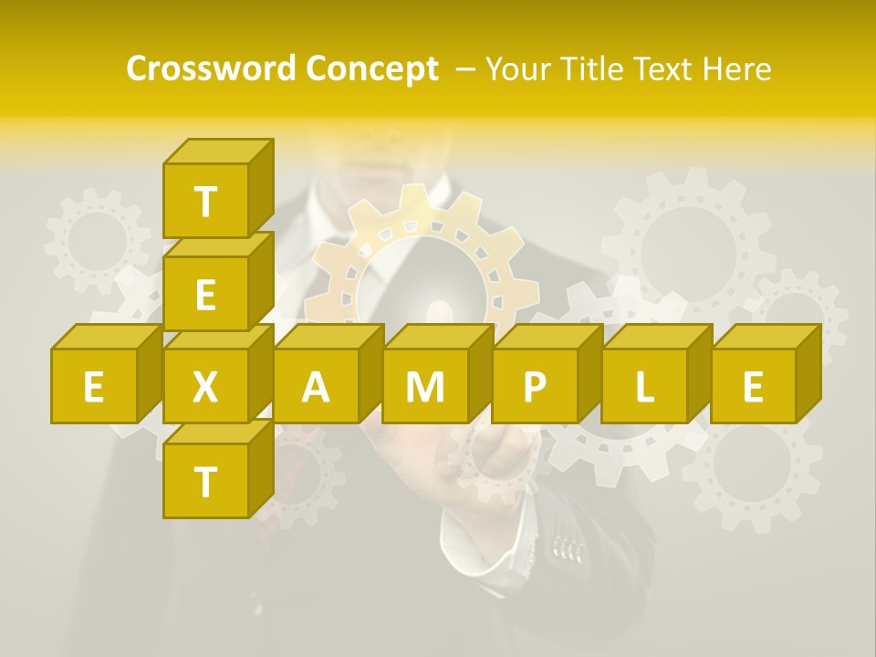 Industrial Mechanics Display PowerPoint Template