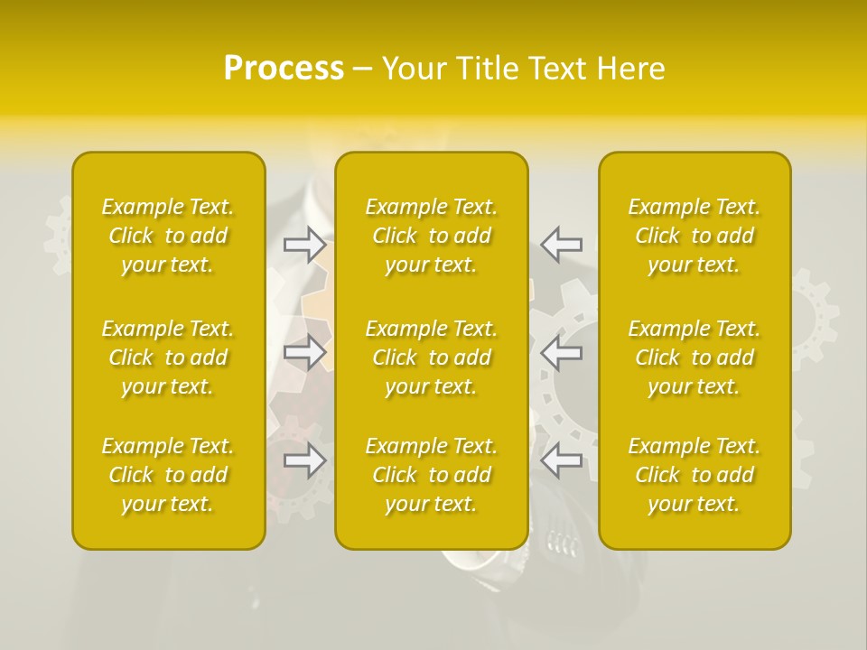 Industrial Mechanics Display PowerPoint Template