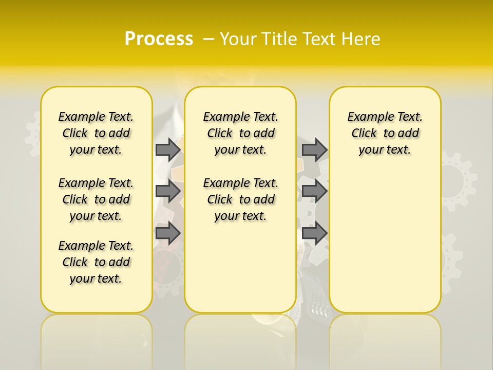Industrial Mechanics Display PowerPoint Template