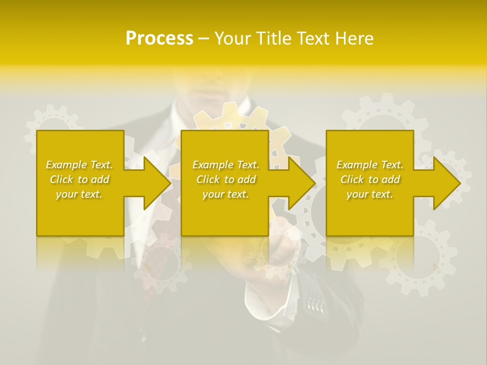Industrial Mechanics Display PowerPoint Template
