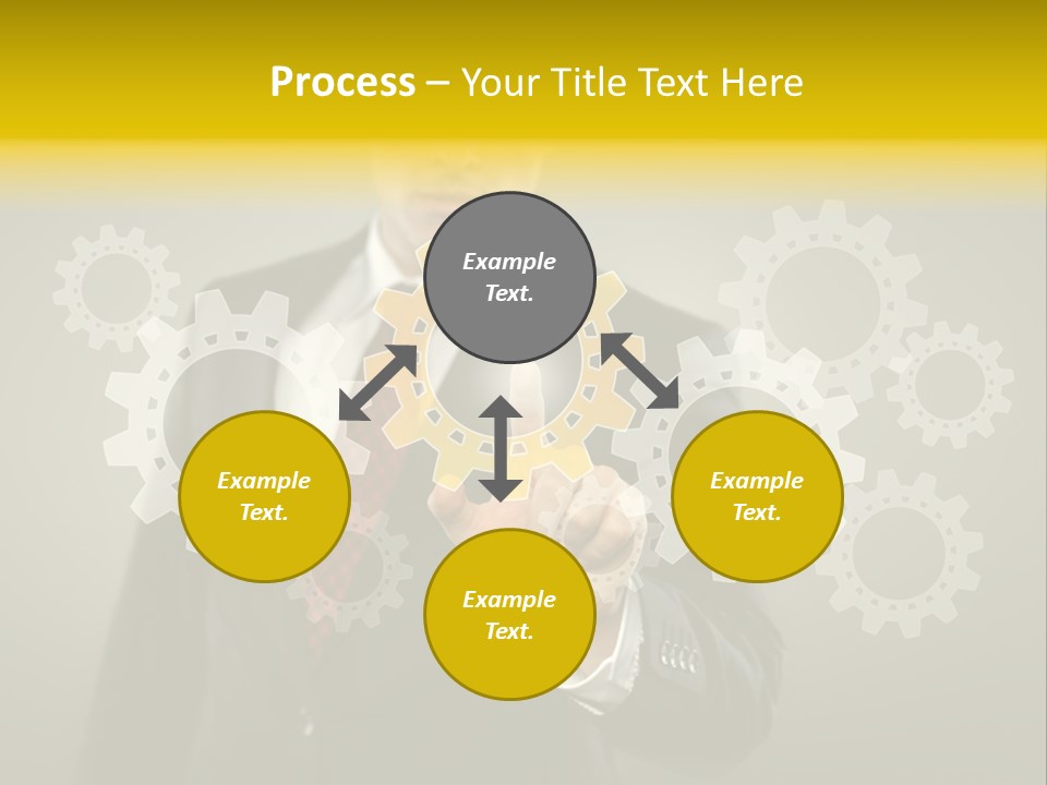 Industrial Mechanics Display PowerPoint Template