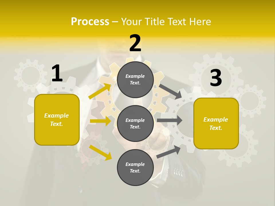 Industrial Mechanics Display PowerPoint Template