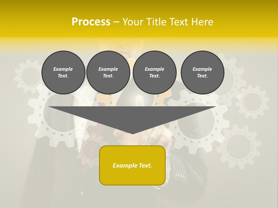 Industrial Mechanics Display PowerPoint Template