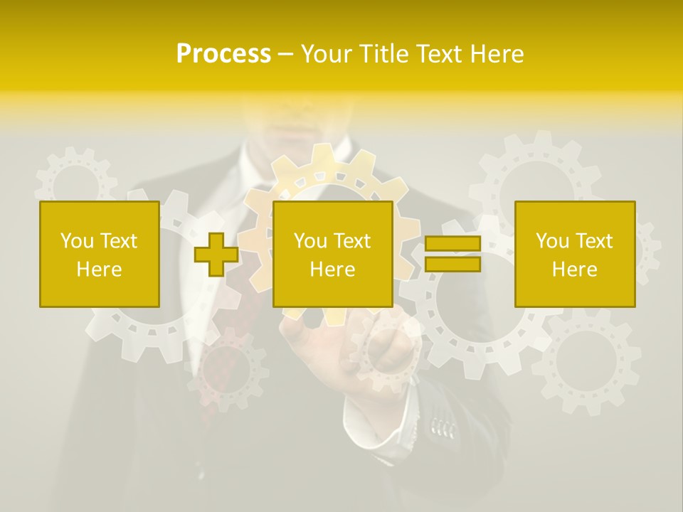 Industrial Mechanics Display PowerPoint Template