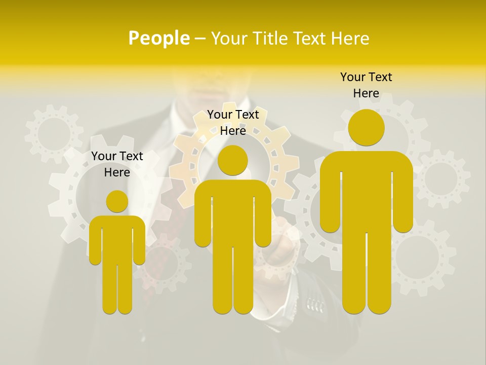 Industrial Mechanics Display PowerPoint Template