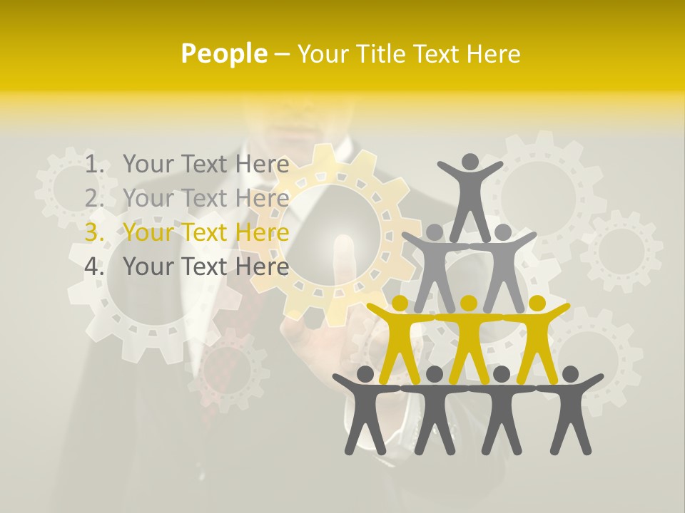 Industrial Mechanics Display PowerPoint Template