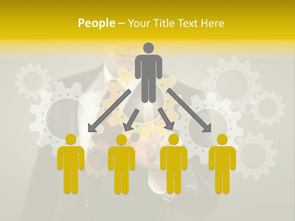 Industrial Mechanics Display PowerPoint Template