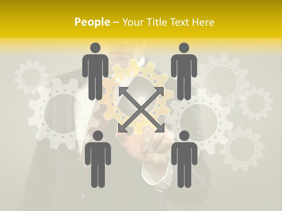 Industrial Mechanics Display PowerPoint Template