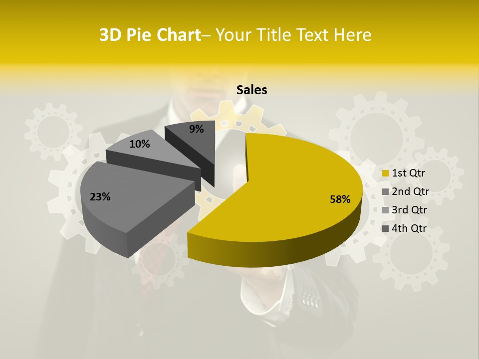 Industrial Mechanics Display PowerPoint Template