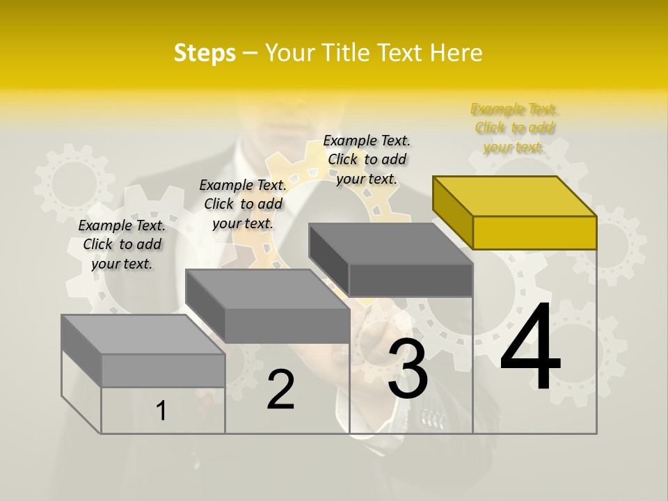 Industrial Mechanics Display PowerPoint Template