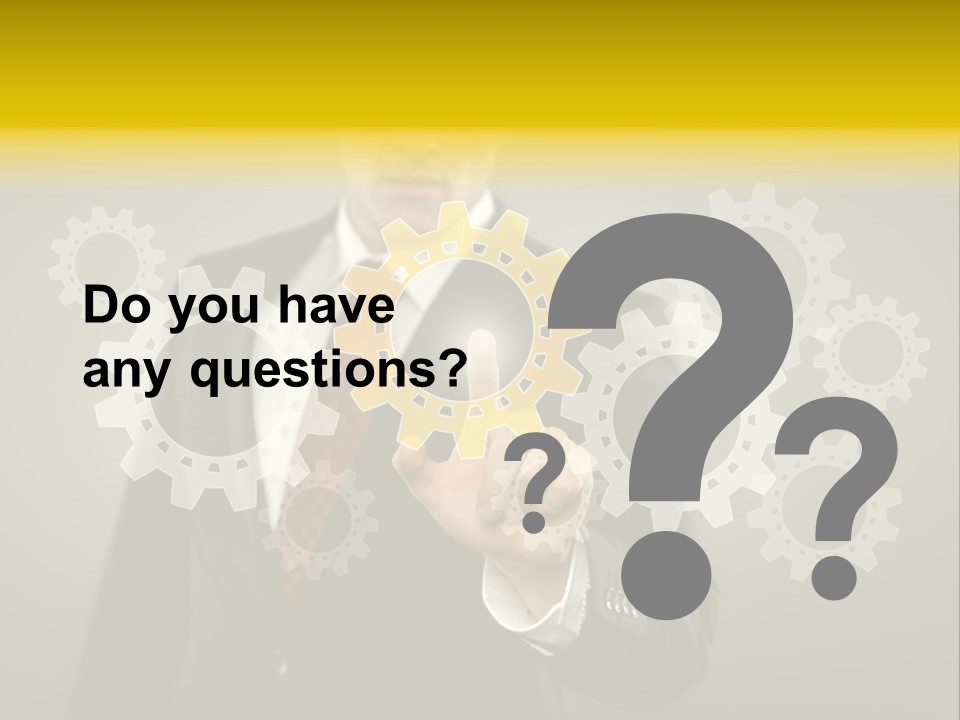 Industrial Mechanics Display PowerPoint Template