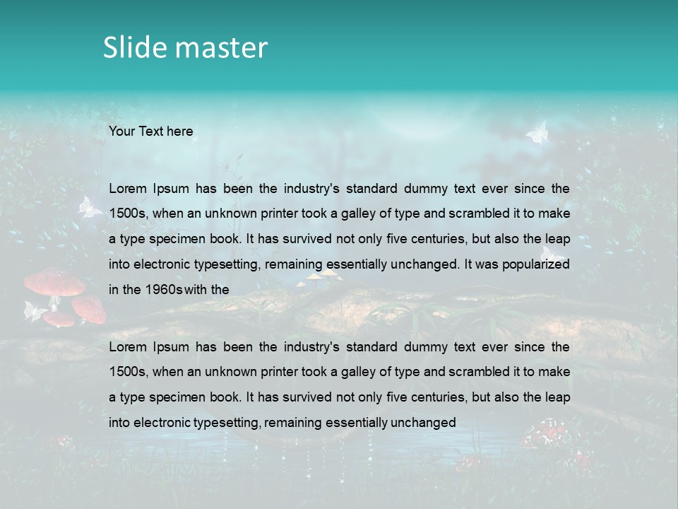 Bratek Ilustracja Jesie PowerPoint Template