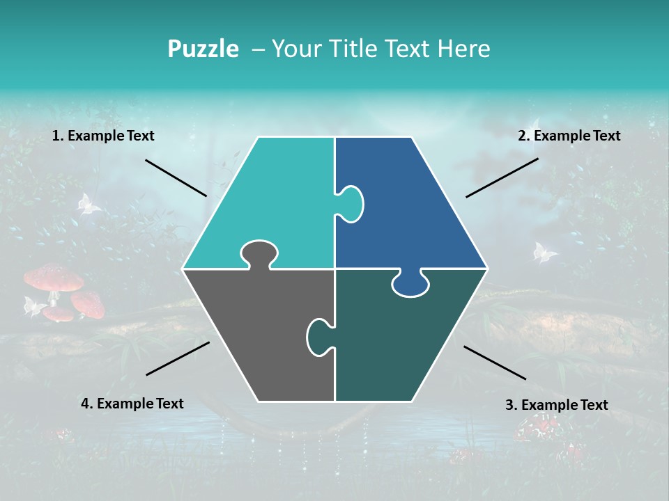 Bratek Ilustracja Jesie PowerPoint Template