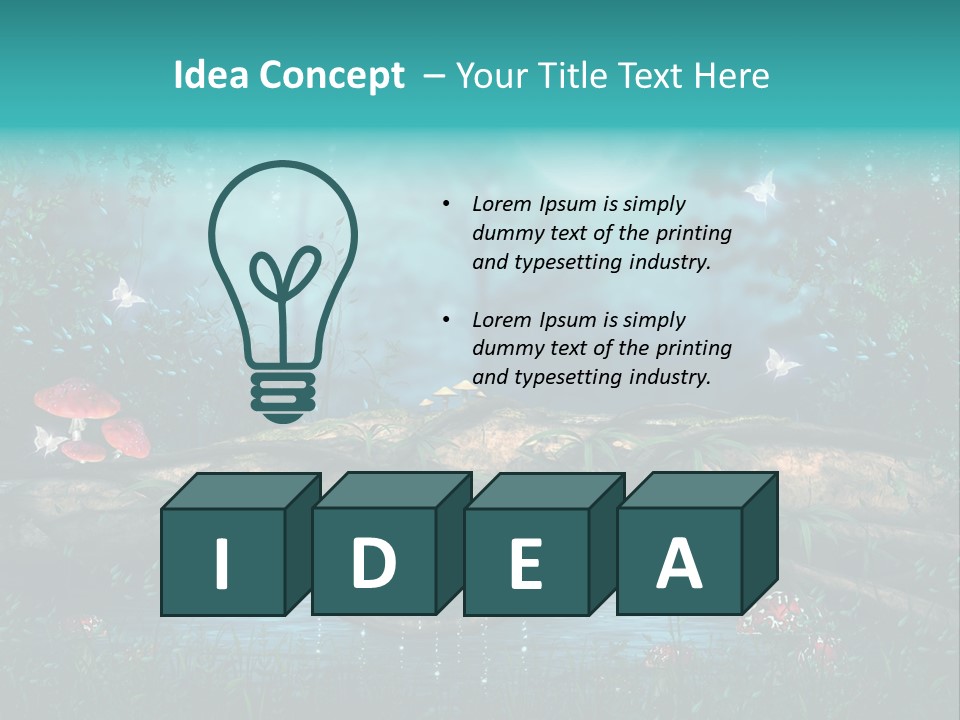 Bratek Ilustracja Jesie PowerPoint Template