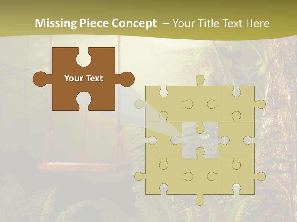 Ilustracja Noc Drewniany PowerPoint Template