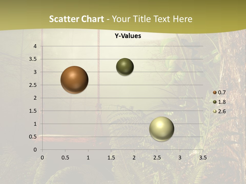 Ilustracja Noc Drewniany PowerPoint Template