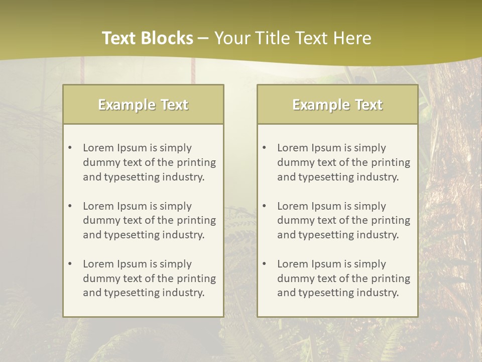 Ilustracja Noc Drewniany PowerPoint Template