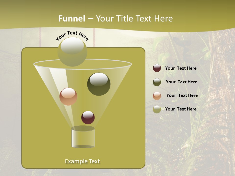 Ilustracja Noc Drewniany PowerPoint Template