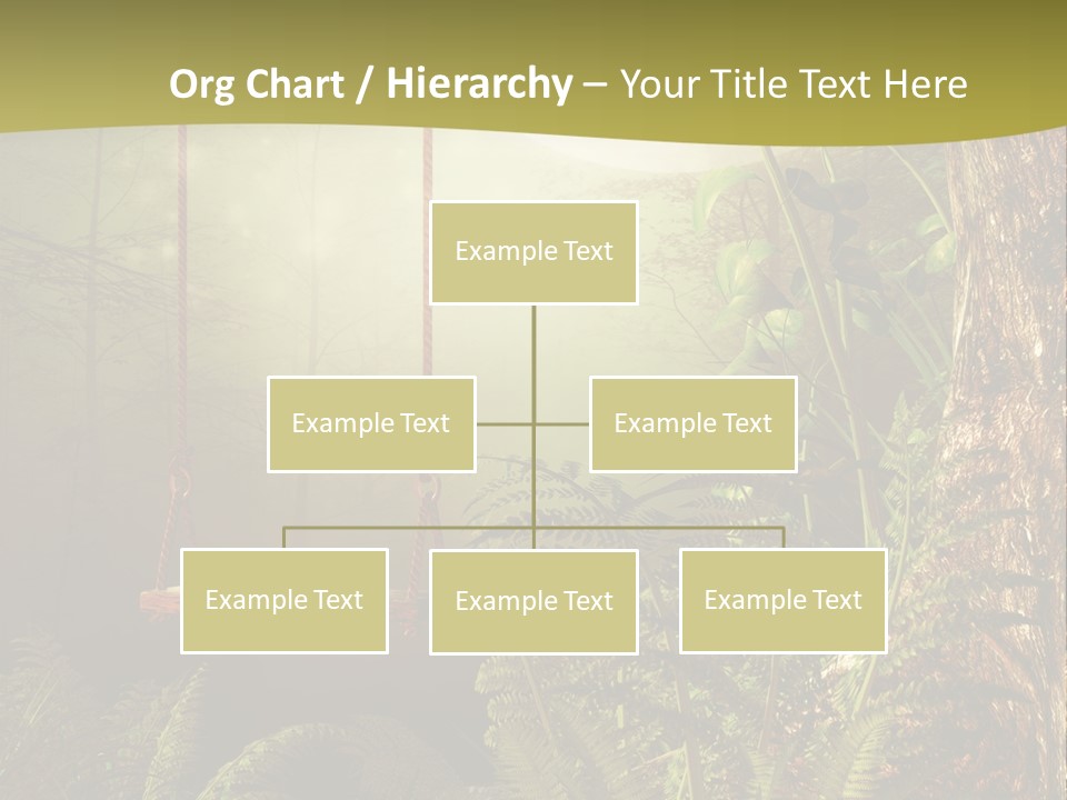 Ilustracja Noc Drewniany PowerPoint Template