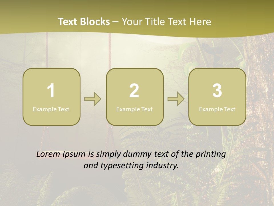 Ilustracja Noc Drewniany PowerPoint Template