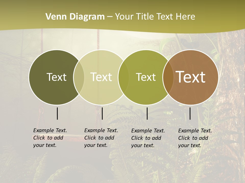 Ilustracja Noc Drewniany PowerPoint Template