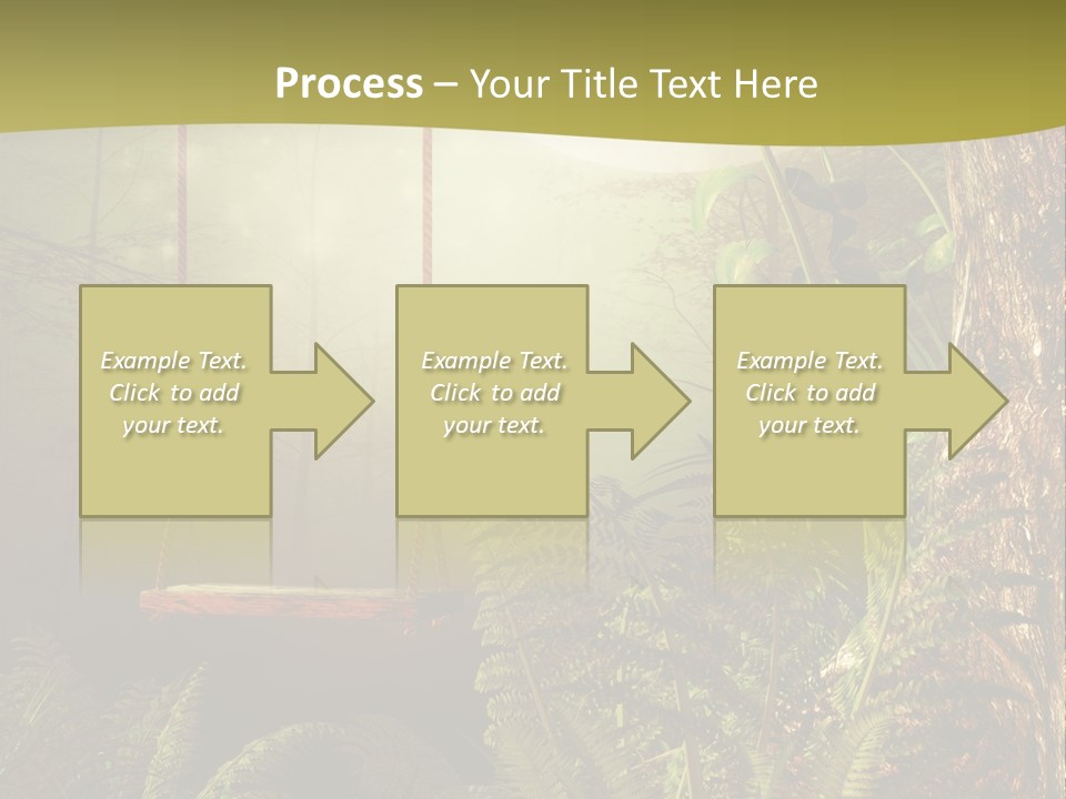 Ilustracja Noc Drewniany PowerPoint Template