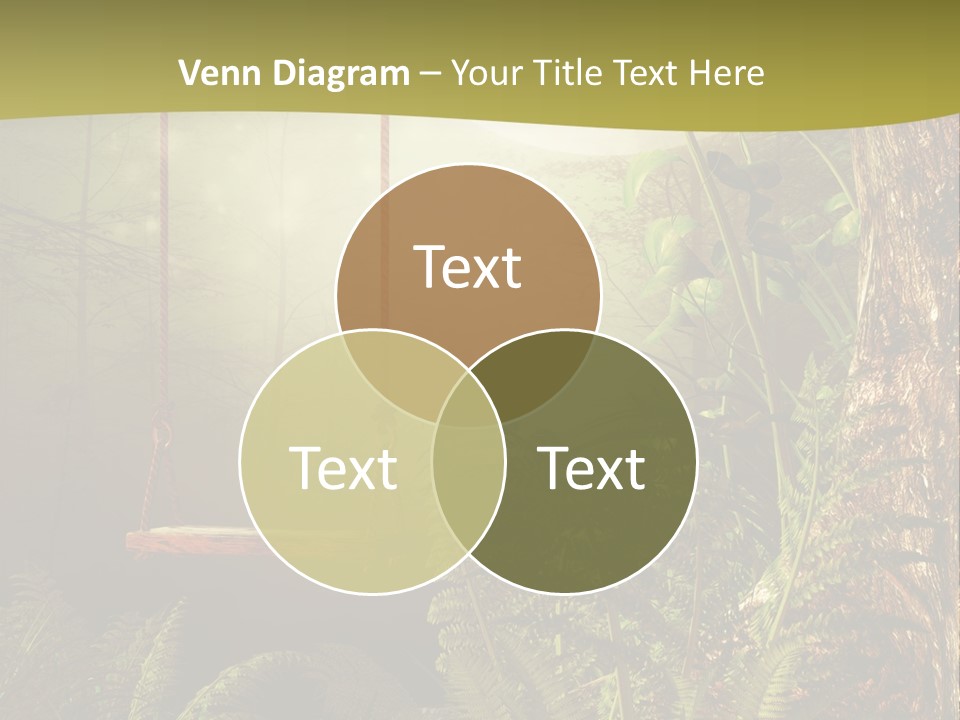 Ilustracja Noc Drewniany PowerPoint Template