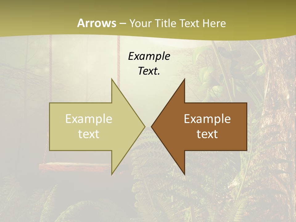 Ilustracja Noc Drewniany PowerPoint Template