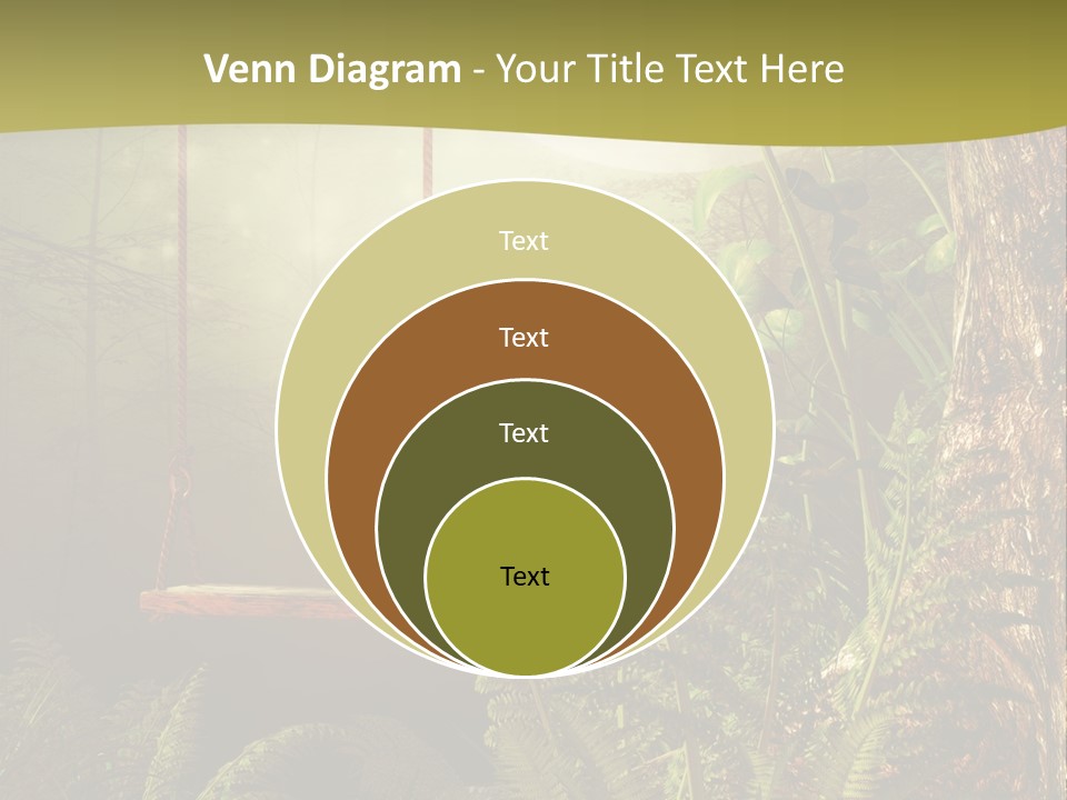 Ilustracja Noc Drewniany PowerPoint Template