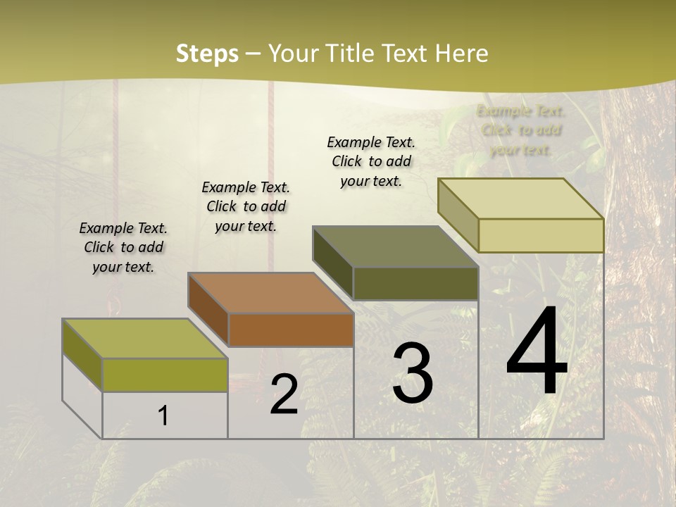 Ilustracja Noc Drewniany PowerPoint Template