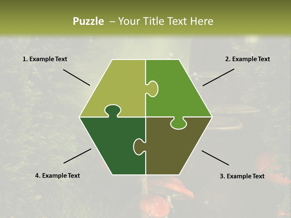 Ciemny Ilustracja Lato PowerPoint Template