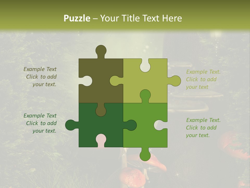 Ciemny Ilustracja Lato PowerPoint Template