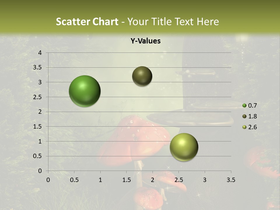Ciemny Ilustracja Lato PowerPoint Template
