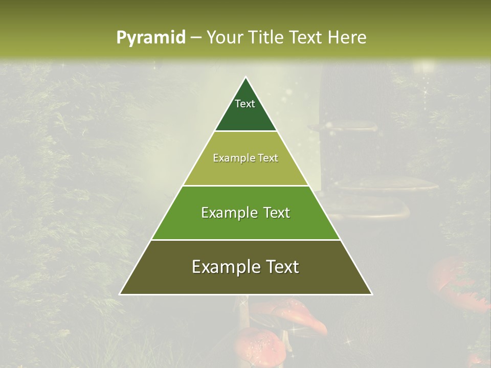 Ciemny Ilustracja Lato PowerPoint Template