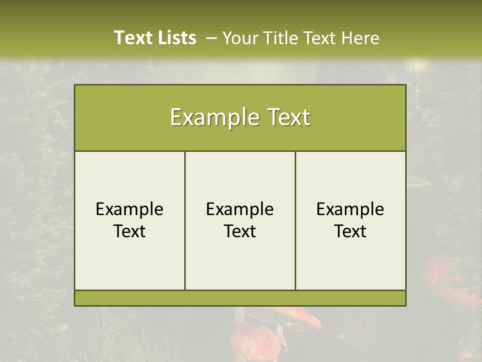 Ciemny Ilustracja Lato PowerPoint Template